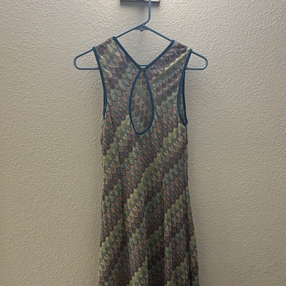 Donna Morgan mixed color Patterned Maxi Dress - Picture 3 of 6